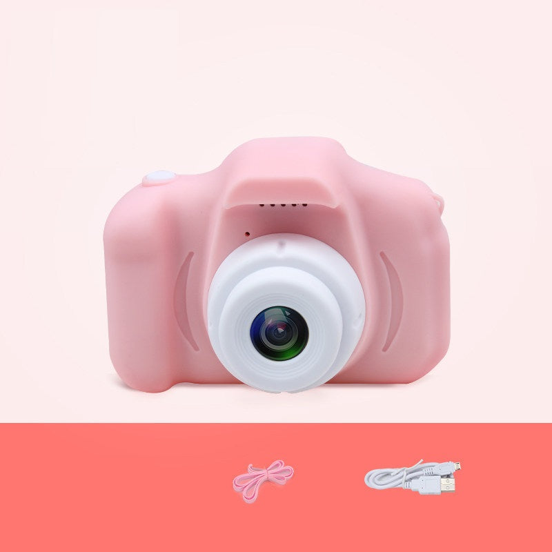 X2 HD Mini Cartoon Kids Digital Camera - whitelectronic