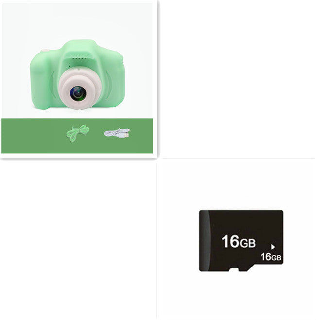 X2 HD Mini Cartoon Kids Digital Camera - whitelectronic