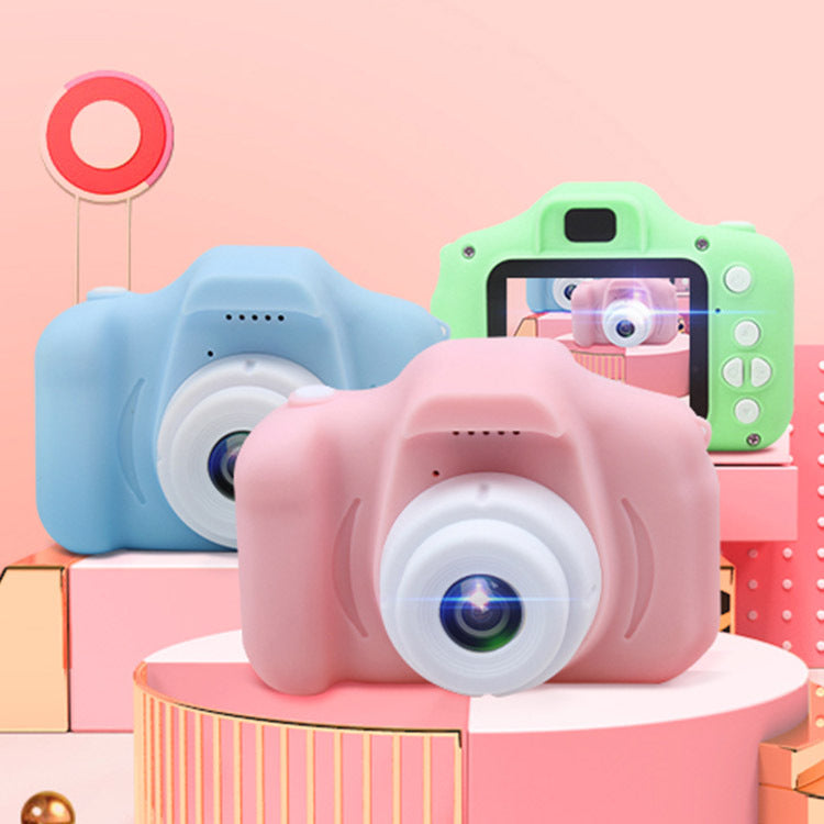 X2 HD Mini Cartoon Kids Digital Camera - whitelectronic